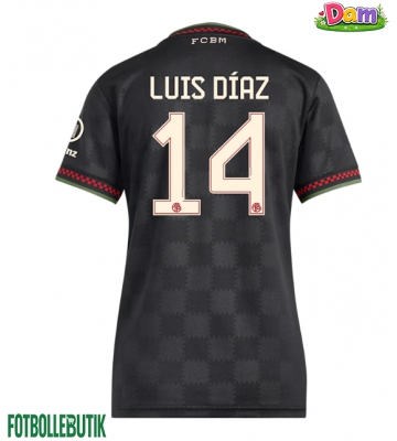 Bayern Munich Luis Diaz #14 Tredje Tröja Kvinnor 2025-26 Kortärmad